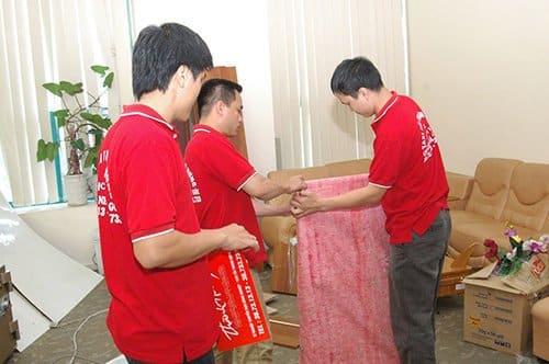 Nhân viên Dịch Vụ Dọn Nhà chuyển văn phòng chuyên nghiệp tại huyện Củ Chi