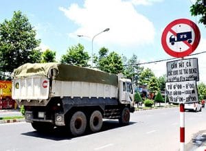 Quy định giờ cấm tải trong nội thành tphcm với các loại xe tải