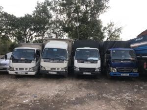 Cho thuê xe tải Bình Phước giá tốt