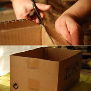 Lưu ý về cách làm hộp carton tại nhà