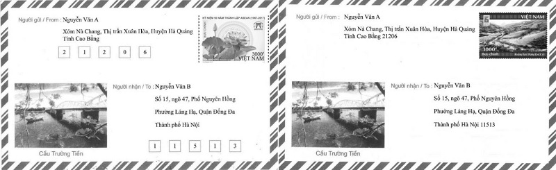 Hướng dẫn cách ghi mã bưu quận Phú Nhuận - TPHCM