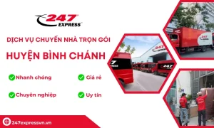 Dịch vụ chuyển nhà trọn gói chuyên nghiệp uy tín huyện Bình Chánh tphcm