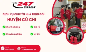 Dịch vụ chuyển nhà trọn gói chuyên nghiệp uy tín huyện củ chi tphcm