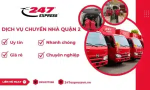 Dịch vụ chuyển nhà trọn gói chuyên nghiệp uy tín quận 2 tphcm được nhiều khách hàng lựa chọn