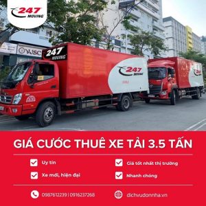 Giá cước thuê xe tải 3.5 tấn